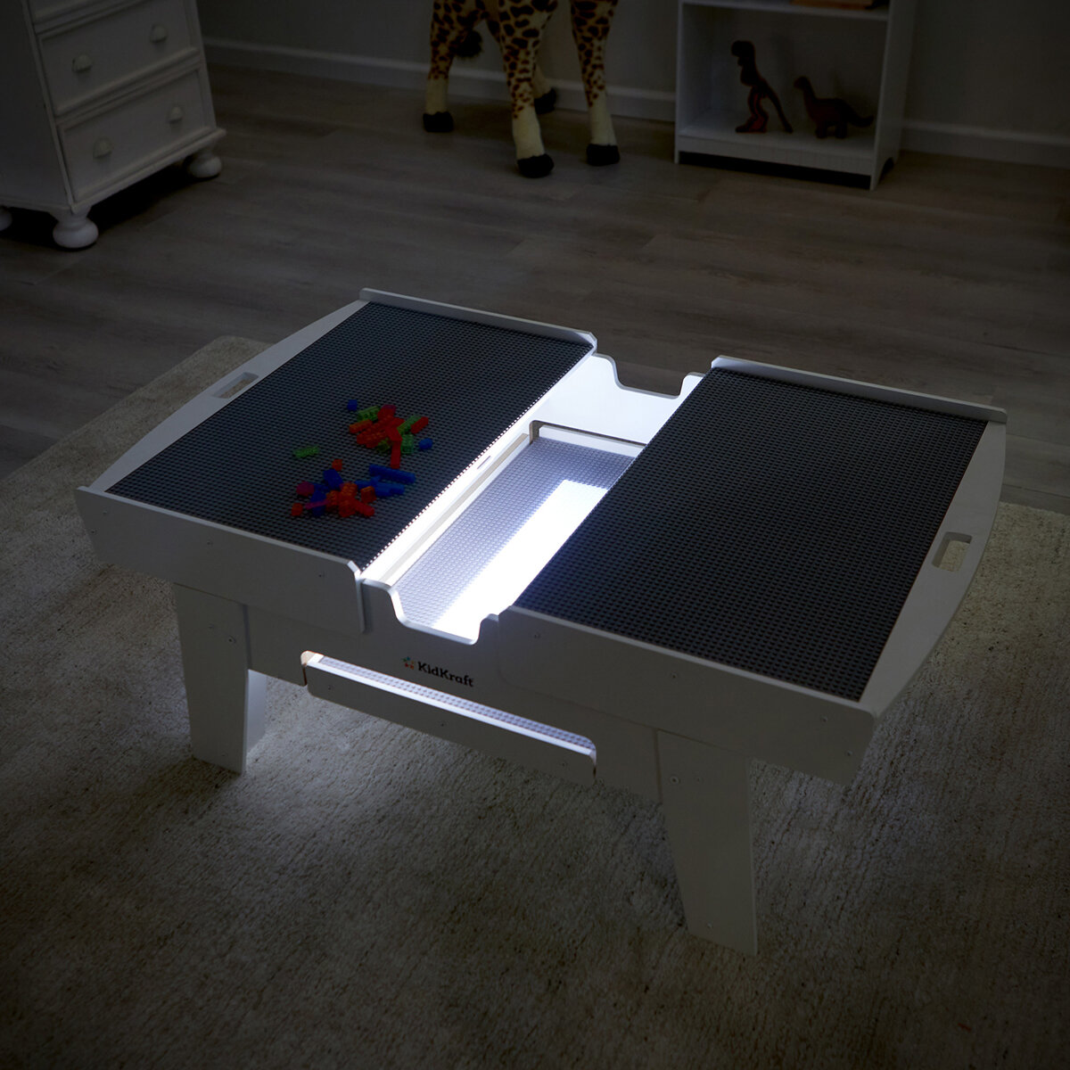 Mesa de Juego para Bloques de Construcción
