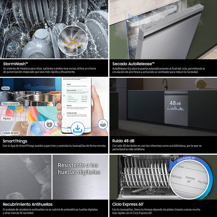 Samsung Lavavajillas 14 Servicios