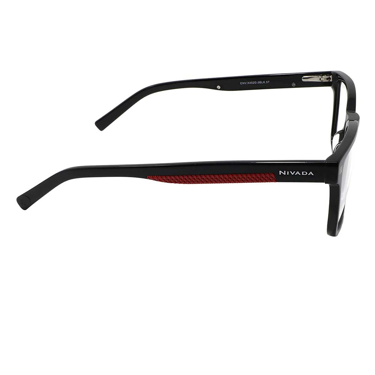 Nivada CNV.X452D.0BLK.57 Armazón Oftálmico + Clip Solar Polarizado