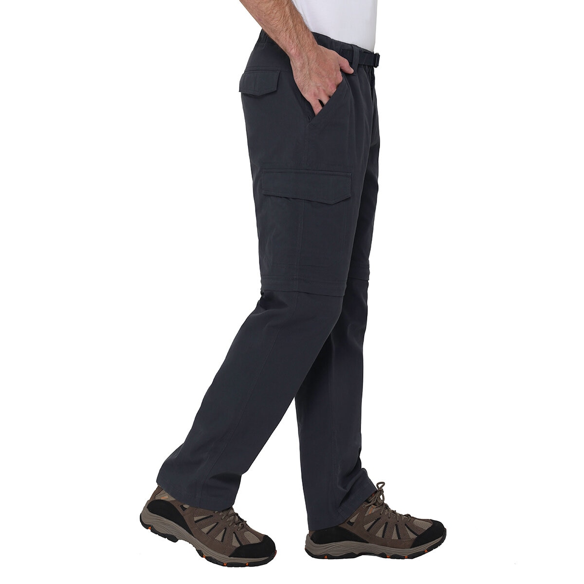 The B.C. Clothing Co. Pantalones Convertibles para Caballero Azul 36 x 32