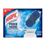 Harpic Power Ultra, Pastillas Desinfectantes para Tanque de Inodoro