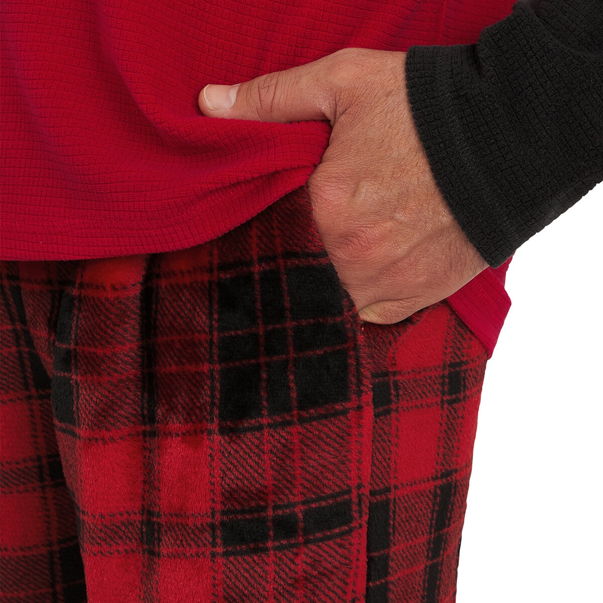 Eddie Bauer Pijama para Caballero Rojo Mediana