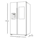 Samsung Refrigerador 27" Side By Side