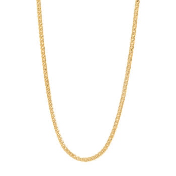 Collar, Oro Amarillo de 14kt, 50.8cm