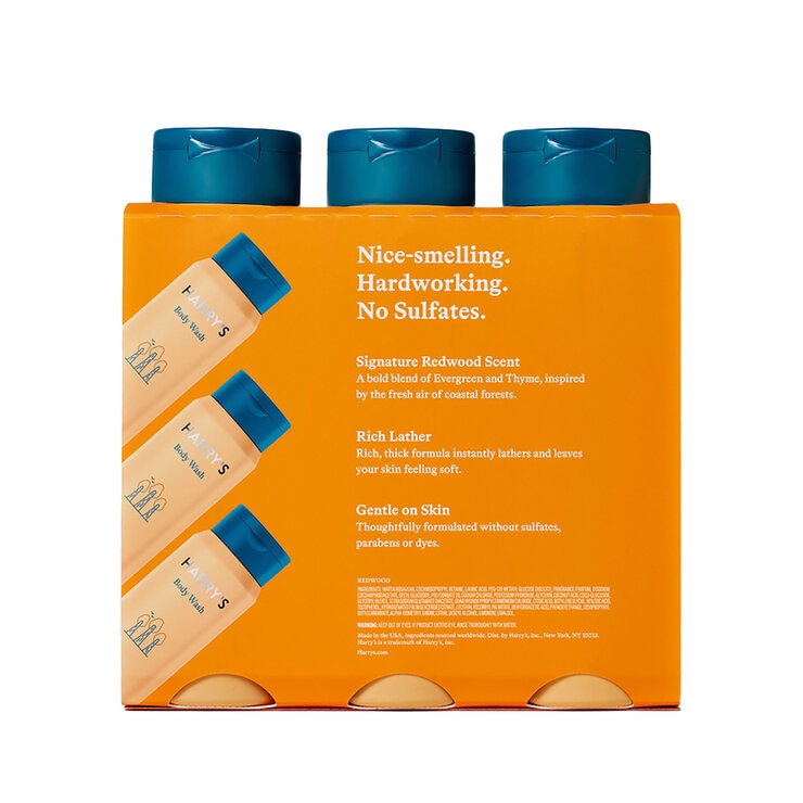 Harry's Jabón Corporal 3 pzas de 473 ml Harry's Jabón Corporal 3 pzas de 473 ml
