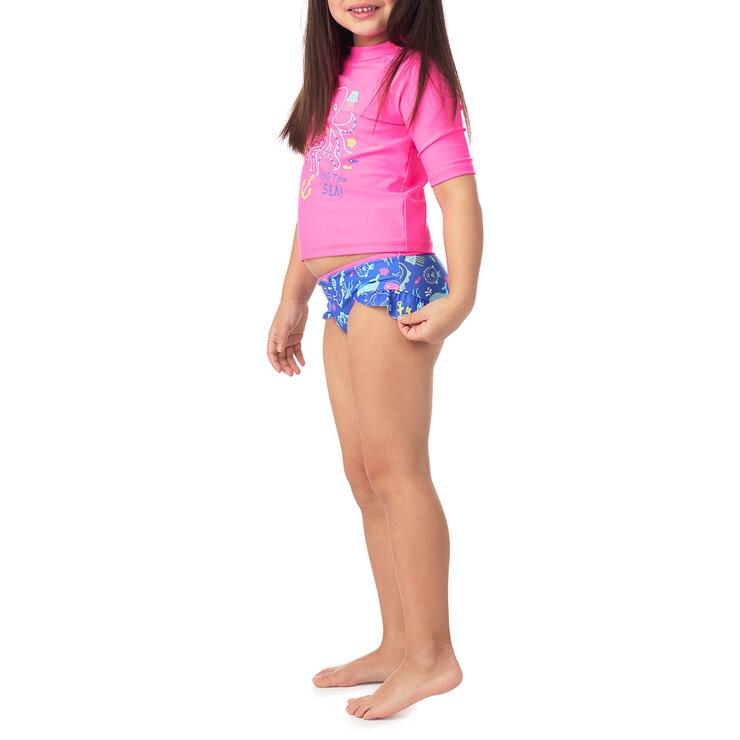 Saint Eve Traje de baño 2 piezas para Niños o Niñas Rosa 3 Años