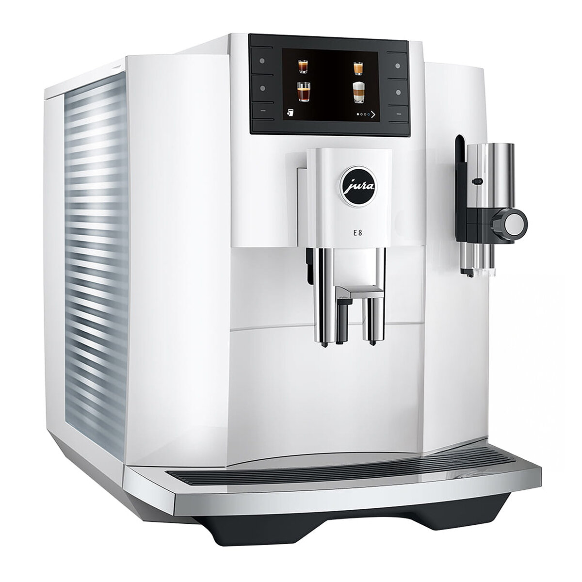 Jura Cafetera Automática Piano E8 Blanca