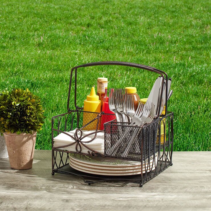 Gourmet Basics de Mikasa, canasto para buffet y día de campo | Costco