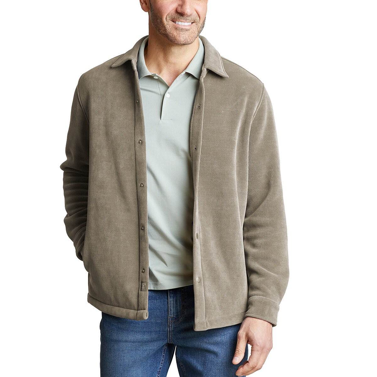 Copper & Oak Chamarra tipo camisa para caballero Varias Tallas y Colores