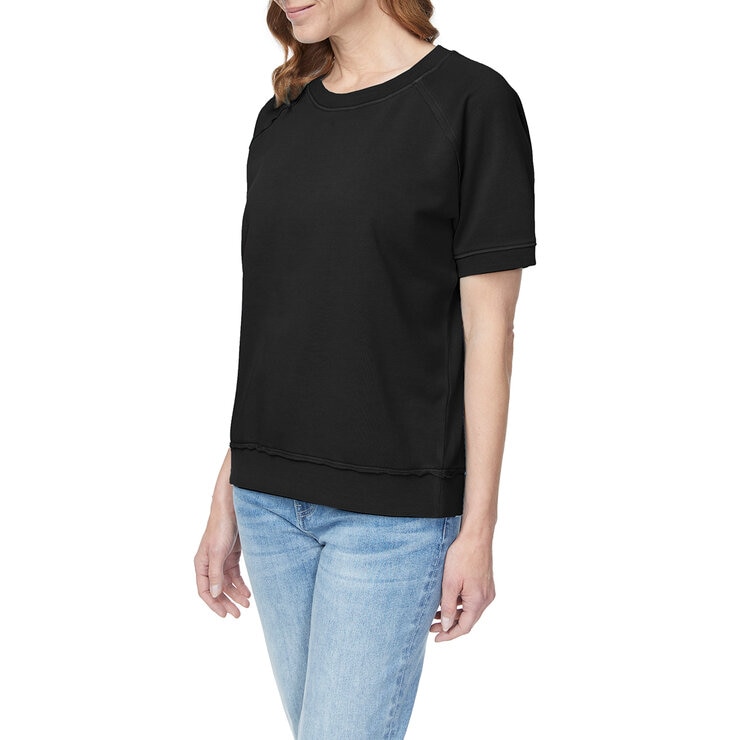 Buffalo David Bitton Sudadera para Dama Negro Mediana
