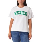 Scotch & Soda Playera para Dama Blanco Mediana