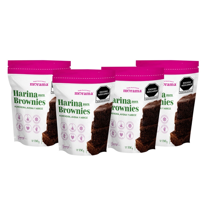 Morama, Harina para brownies 4 de 350 g. Costco México