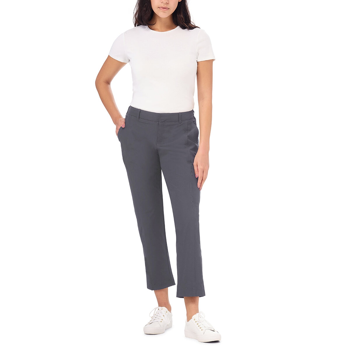 Kirkland Signature Pantalones para Dama Gris 8