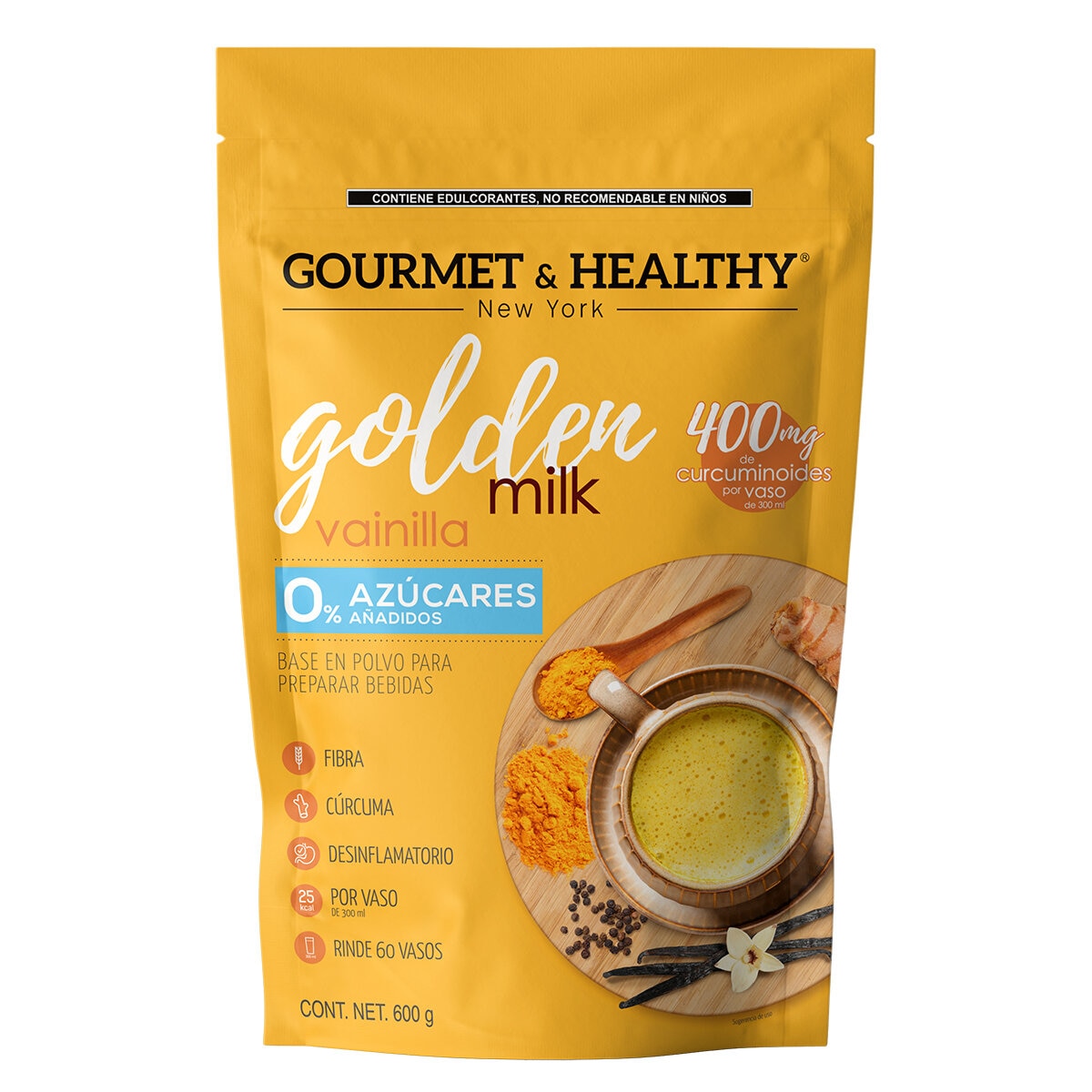 Gourmet & Healthy Golden Milk 600 g
