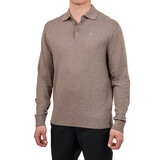 United Colors of Benetton Suéter tipo polo para Caballero Café Grande