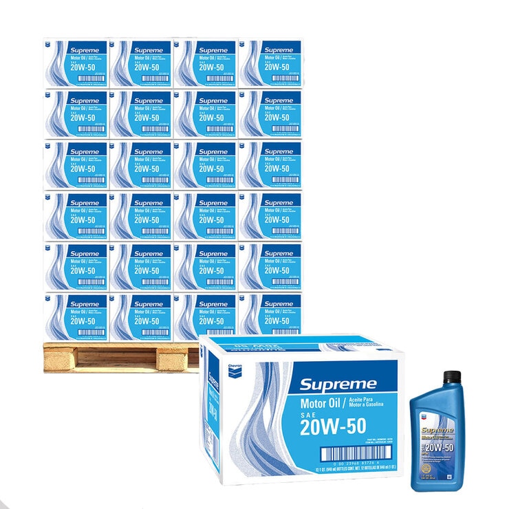 Chevron Aceite 20W50 84 cajas