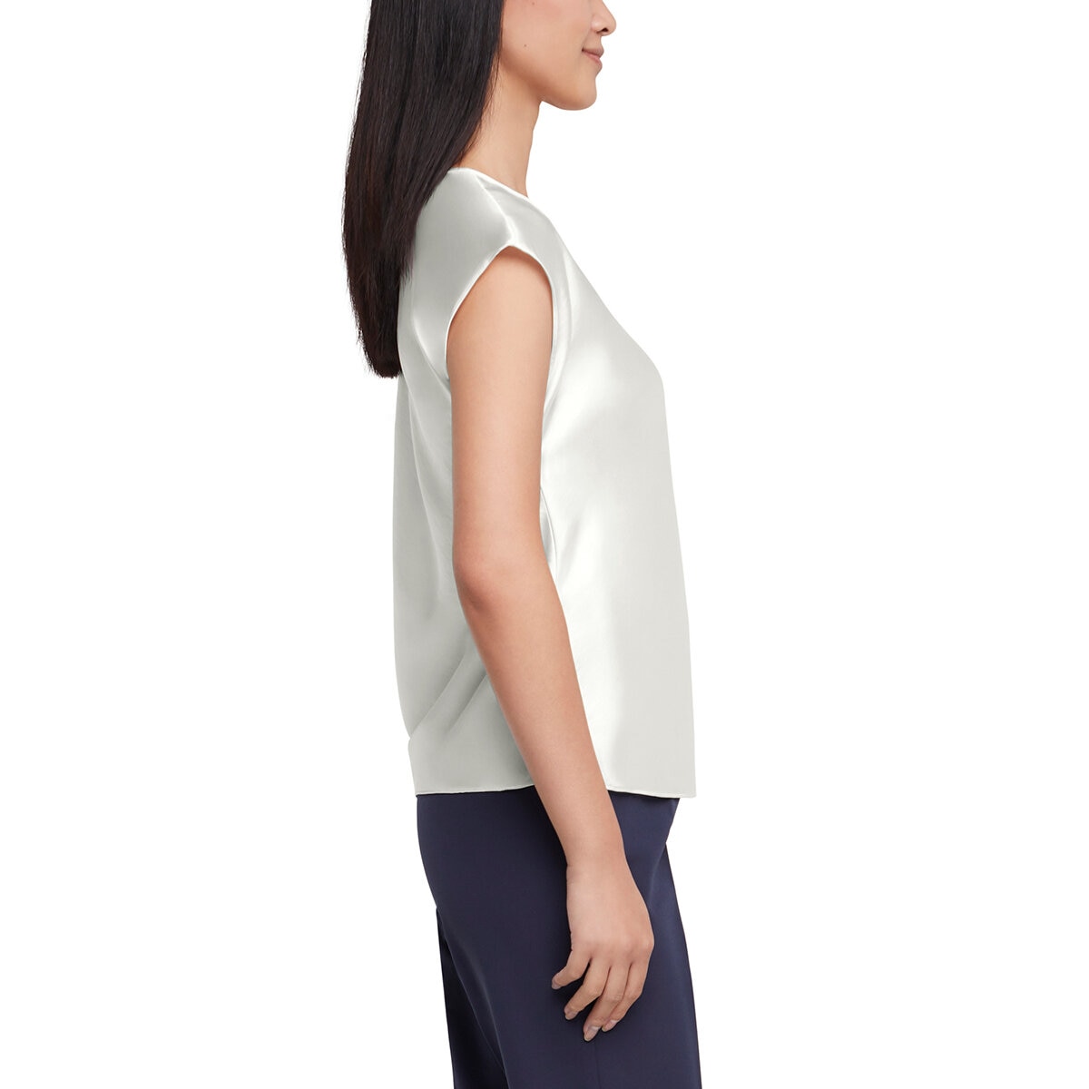 Three Dots Blusa para Dama Blanco Extra Grande Three Dots Blusa para Dama Blanco Extra Grande