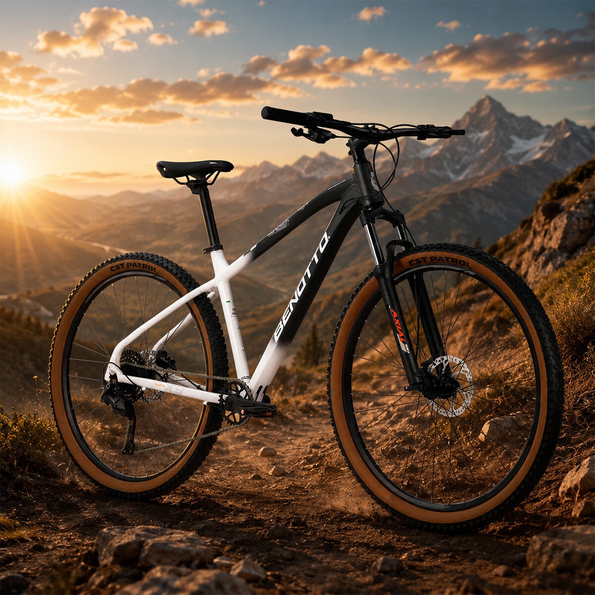 Bicicleta de Montaña R29 Benotto MTB Tactix Blanca Bicicleta de Montaña R29 Benotto MTB Tactix Blanca