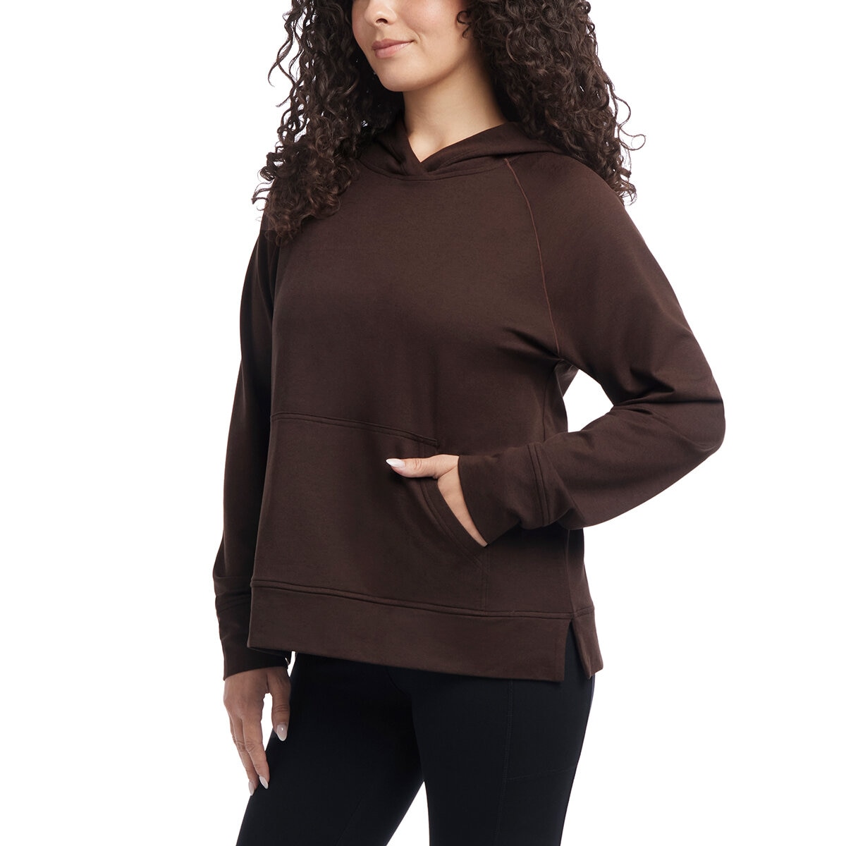 Jockey Sudadera para Dama Café Grande