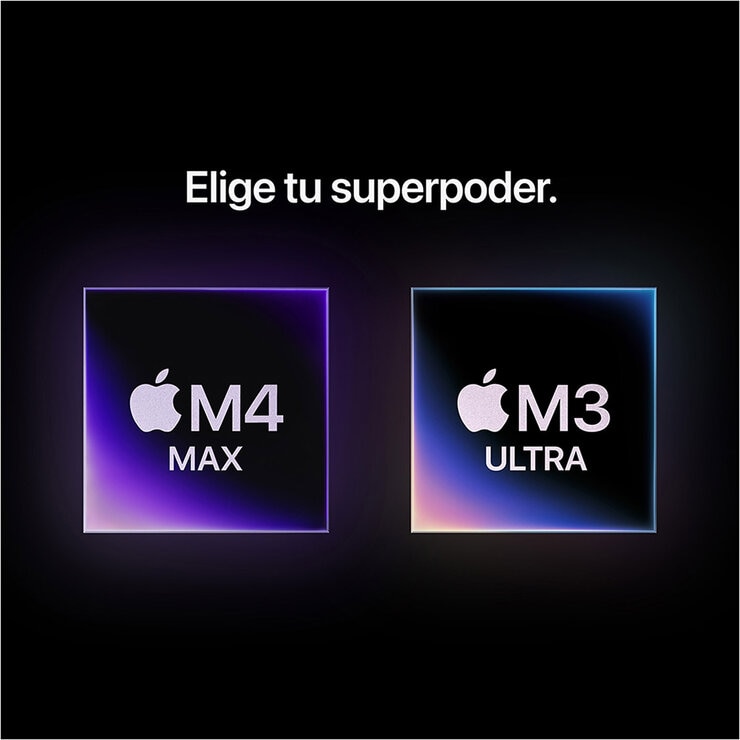 Apple Mac Studio Chip M4 Max CPU de 14 Núcleos GPU de 32 núcleos Neural Engine de 16 núcleos