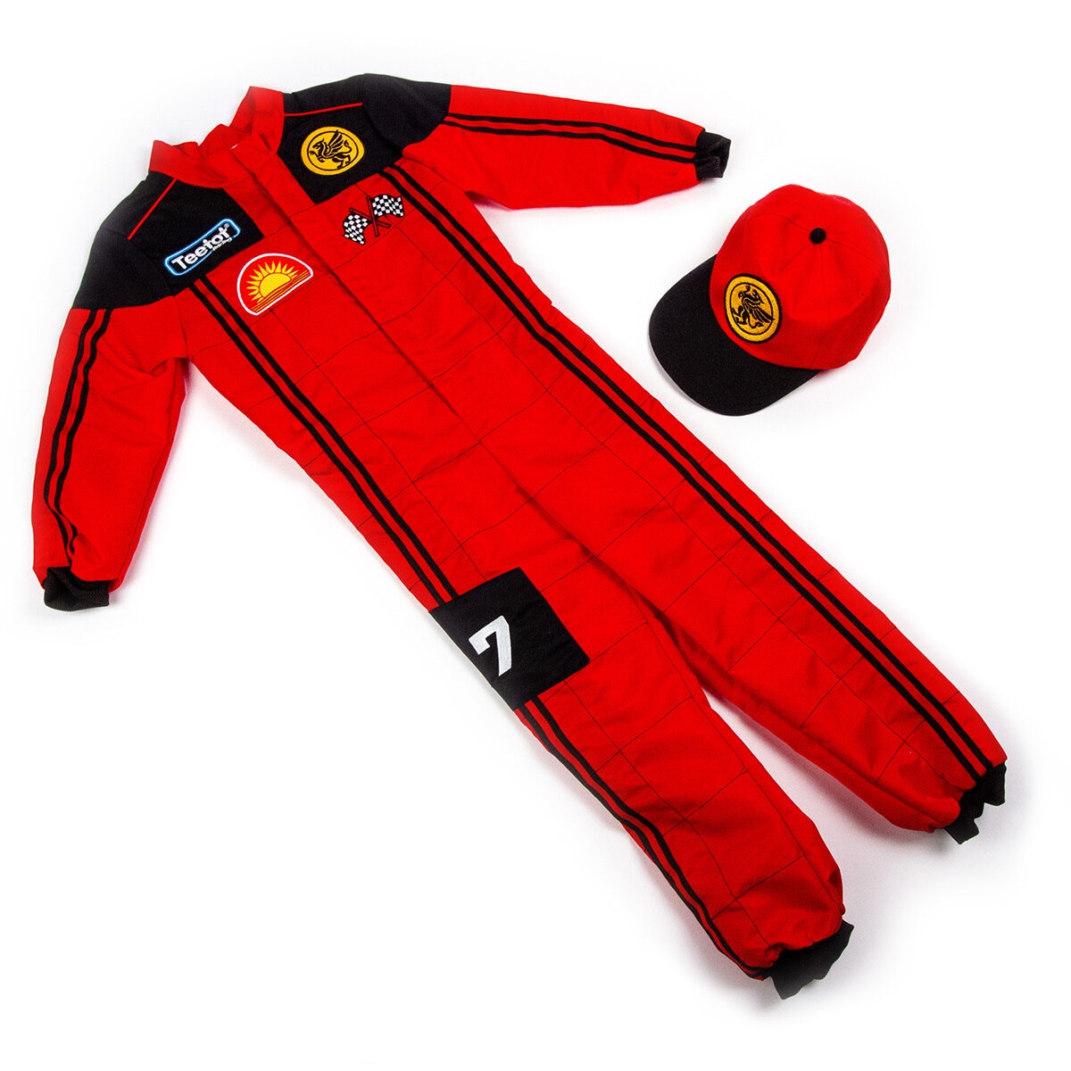 Juego de Disfraz Piloto de Carreras, 3/4
