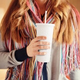 Built Vasos Texturizados Térmicos, 2 piezas Rosa Built Vasos Texturizados Térmicos, 2 piezas Rosa