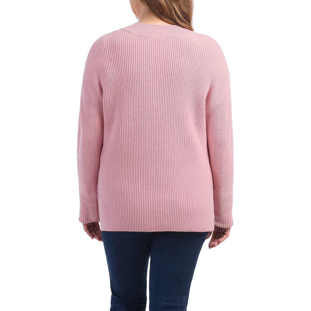 Hilary Radley Suéter para Dama Rosa Grande