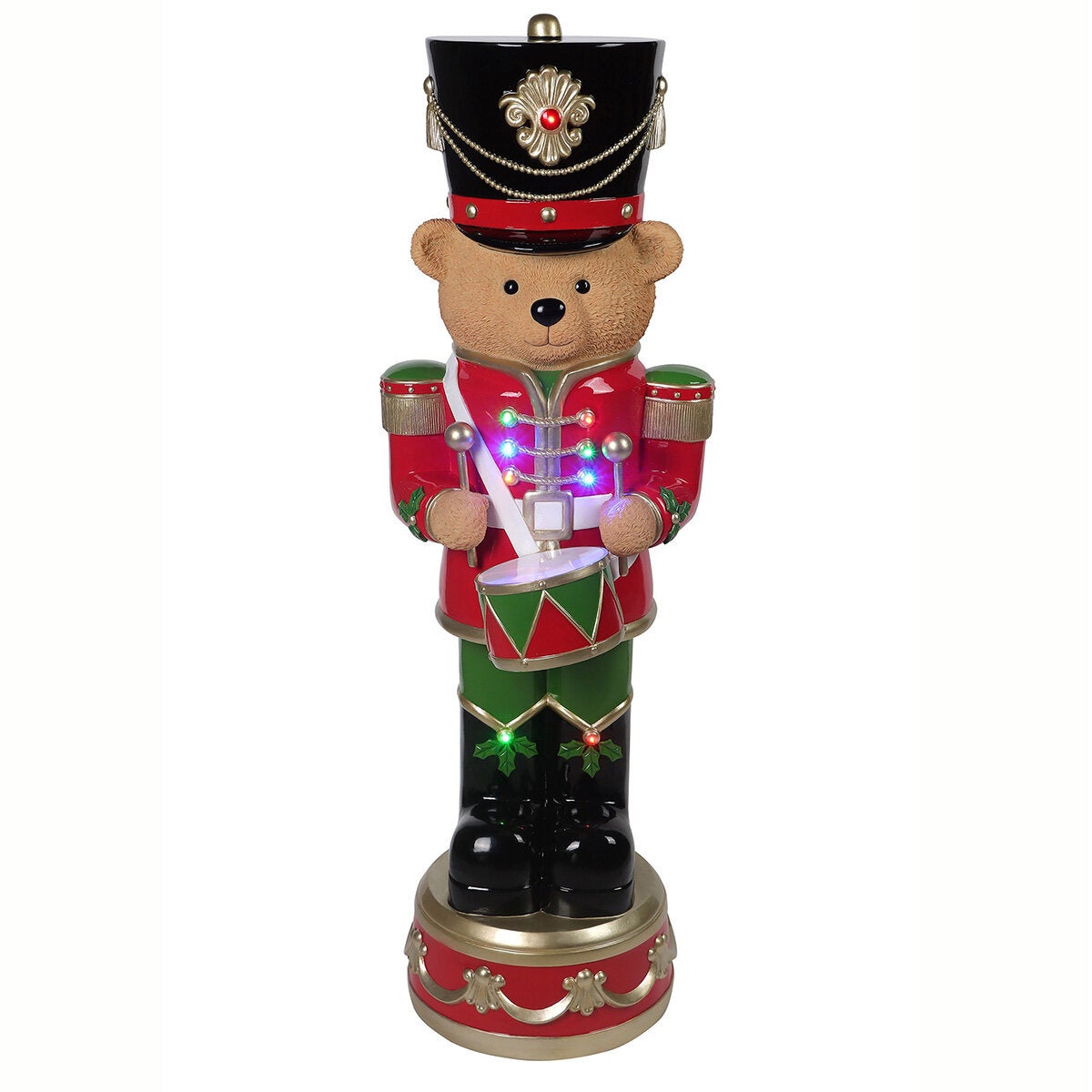 Oso Cascanueces con LED 1.2m Oso Cascanueces con LED 1.2m