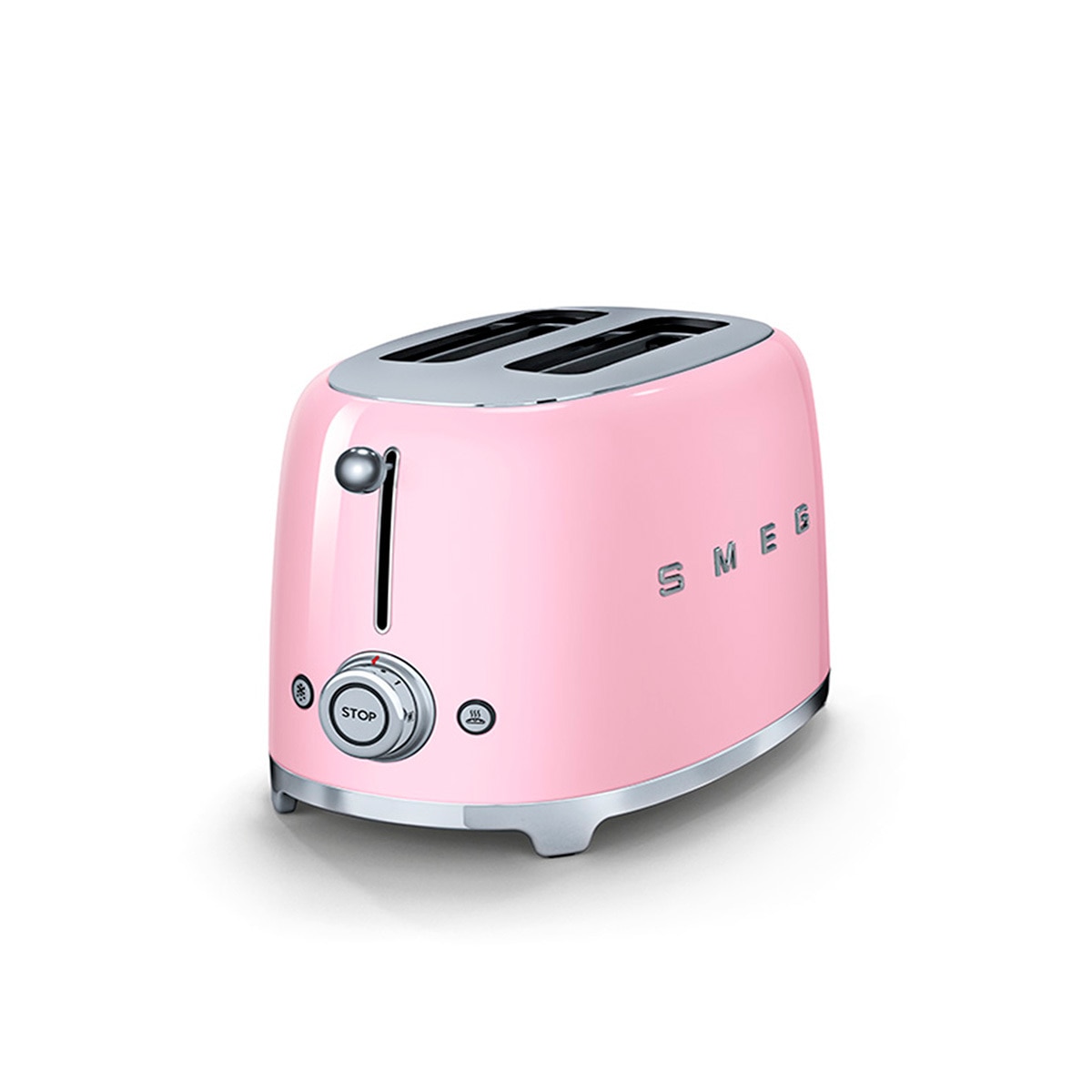 Smeg Tostador 2 rebanadas Rosa