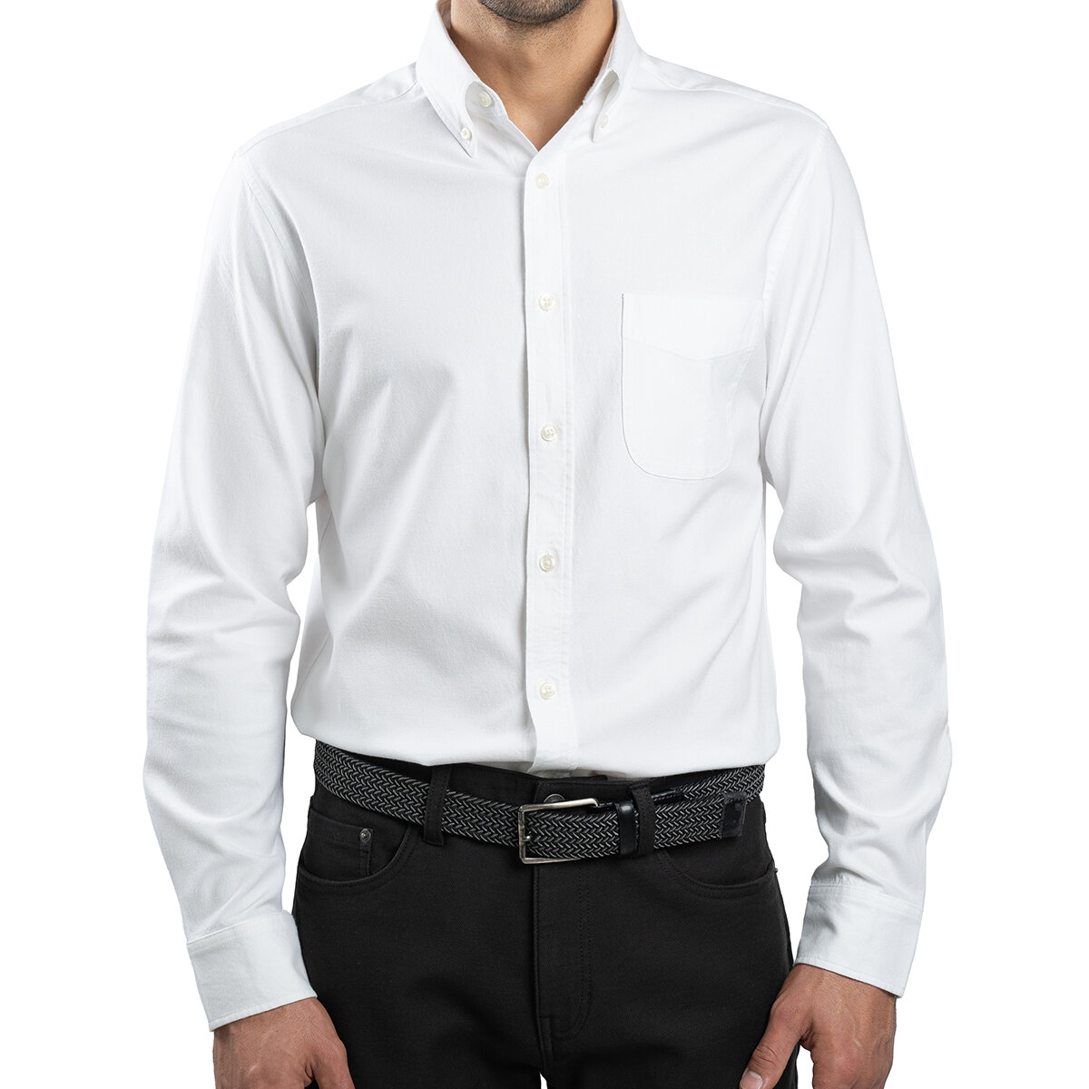 Jachs Camisa para Caballero Blanco Mediana Jachs Camisa para Caballero Blanco Mediana