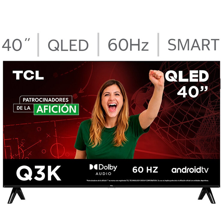 TCL Pantalla 40" QLED FHD Android TV