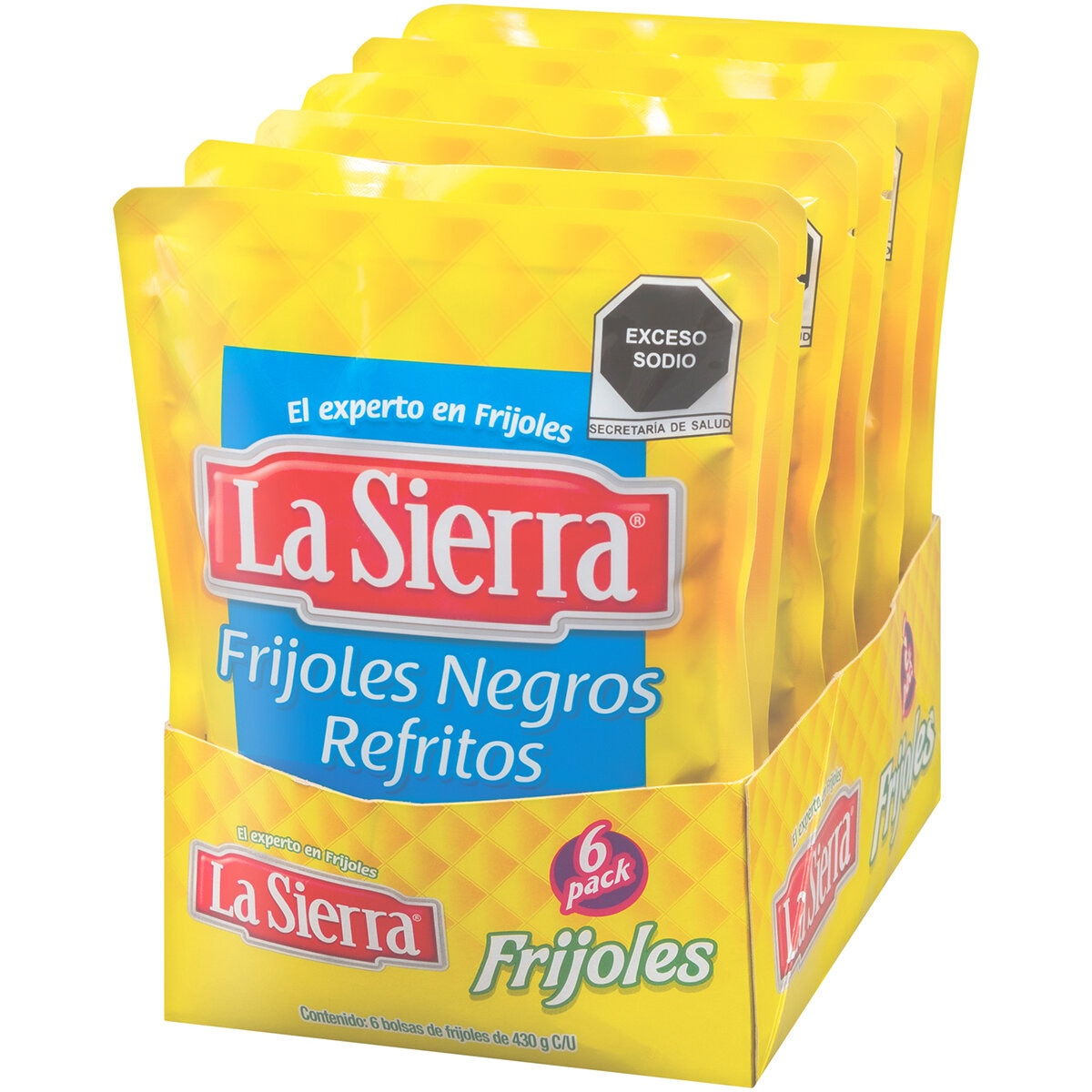 La Sierra Frijoles Negros Refritos 6/430 g La Sierra Frijoles Negros Refritos 6/430 g