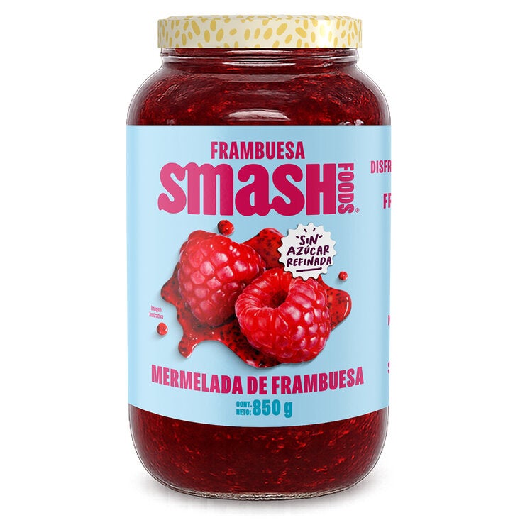 Smash Foods Mermelada de Frambuesa 850 g Smash Foods Mermelada de Frambuesa 850 g