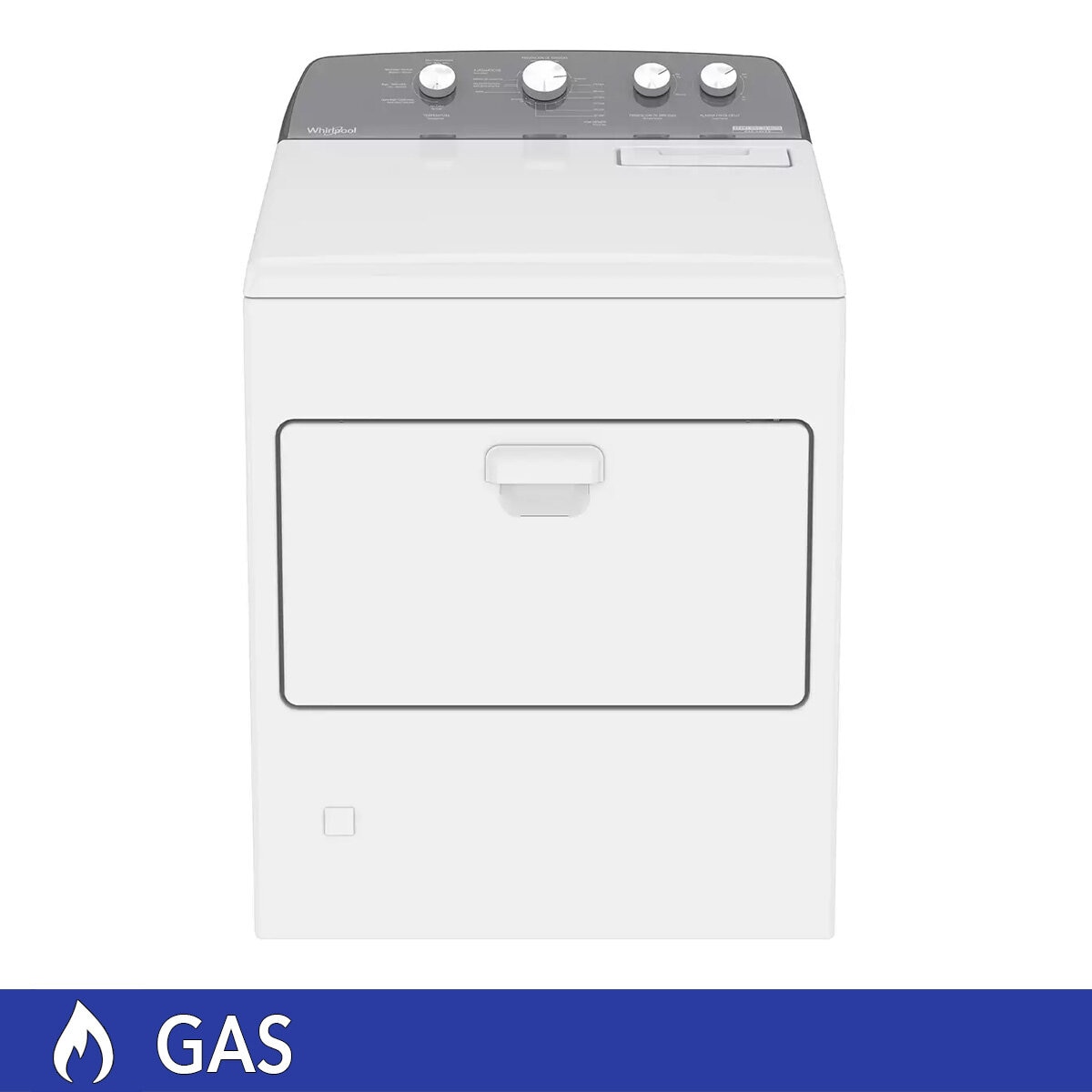 Whirlpool Secadora de Gas 21Kg