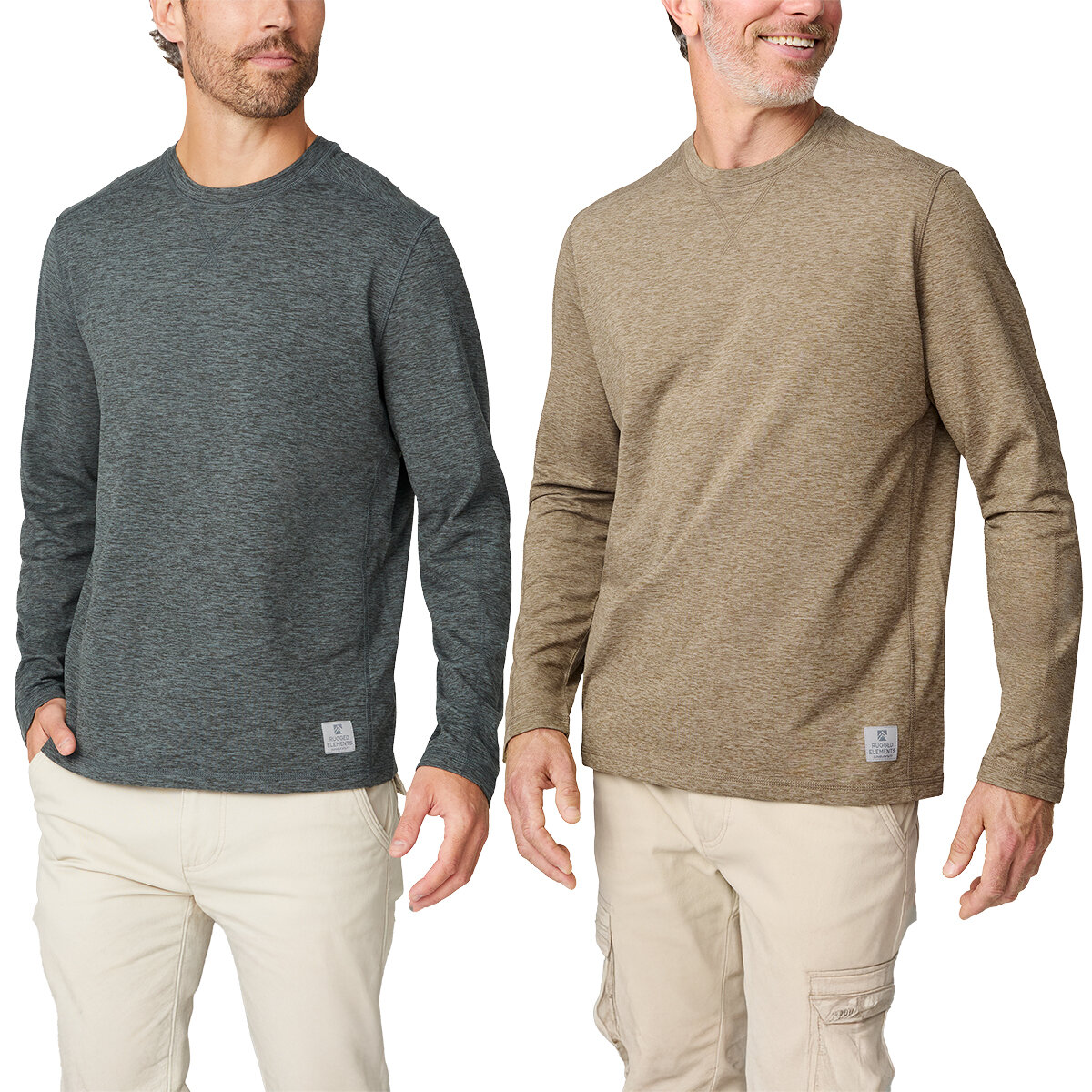 Rugged Elements Playera para Caballero 2 piezas Varias Tallas y Colores