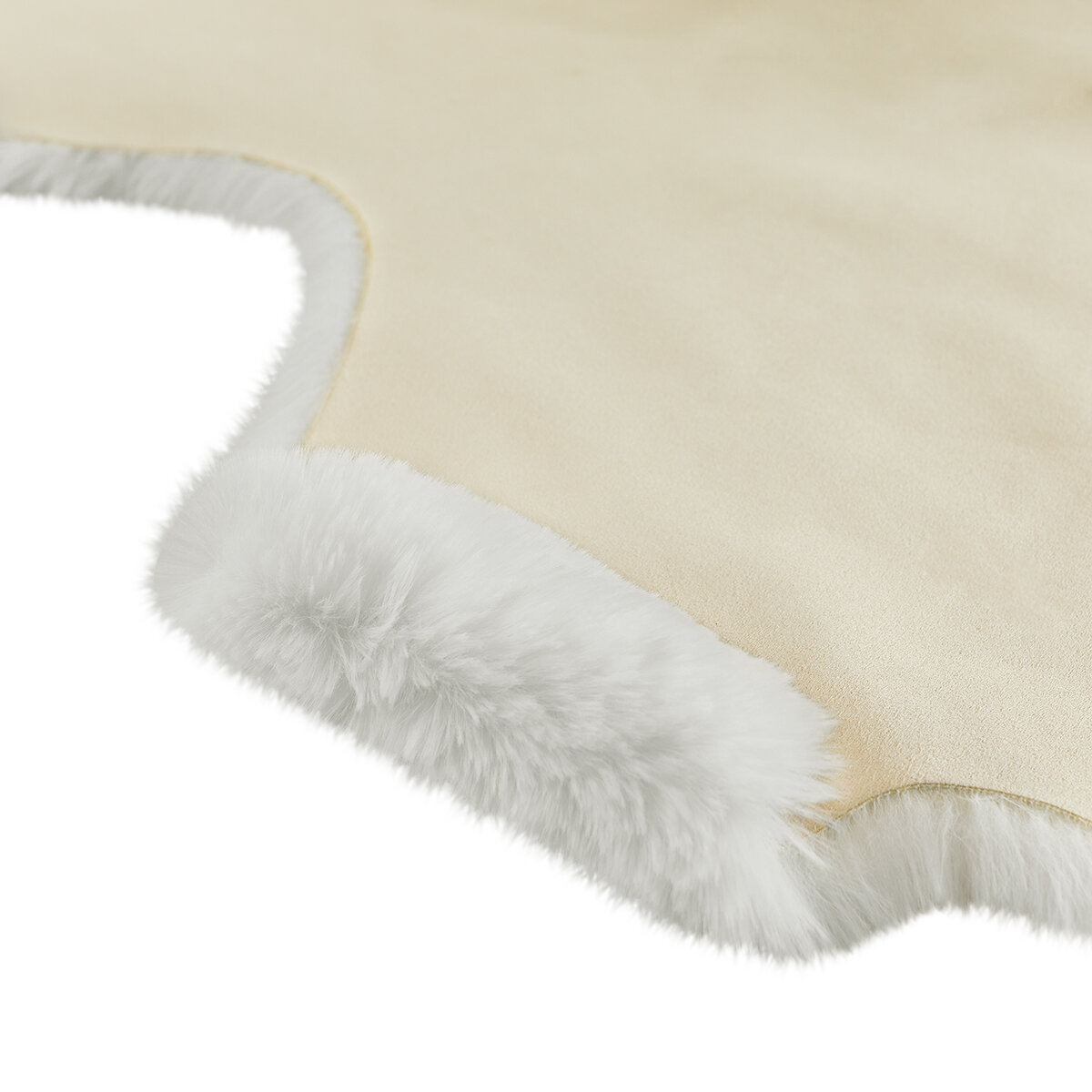 Mon Chateau Luxury Collection Tapete de Pelo Sintético 180cm x 110cm, Blanco