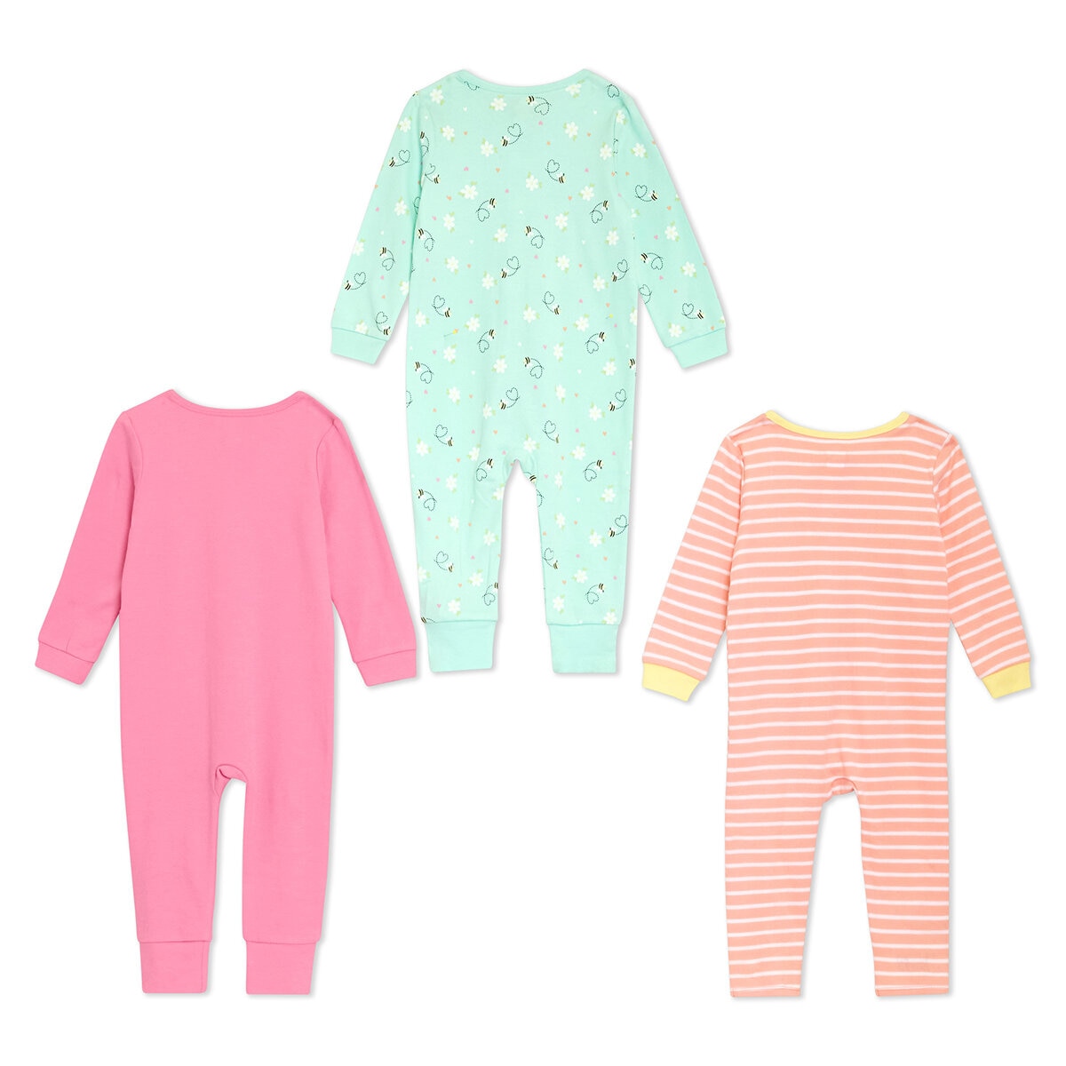 Koala Kids Mameluco 3 piezas para Bebé Abeja 24 Meses Koala Kids Mameluco 3 piezas para Bebé Abeja 24 Meses