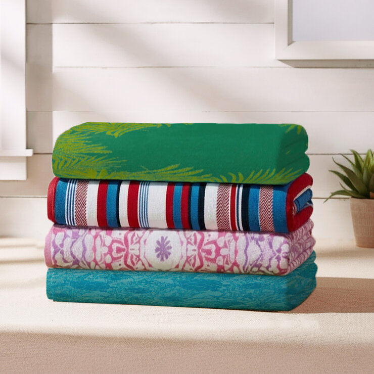 Toalla de Playa para Dos, Varios Modelos