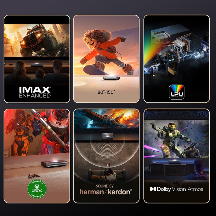 Hisense Laser TV 4K 100"