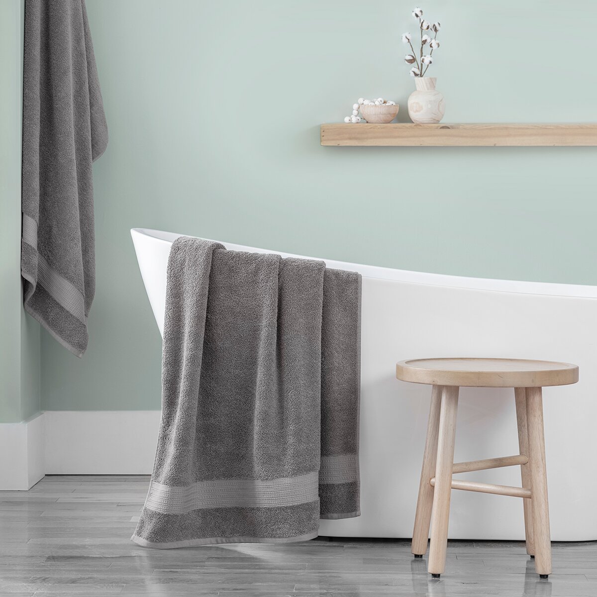 Purely Indulgent, Toalla para Baño, Gris