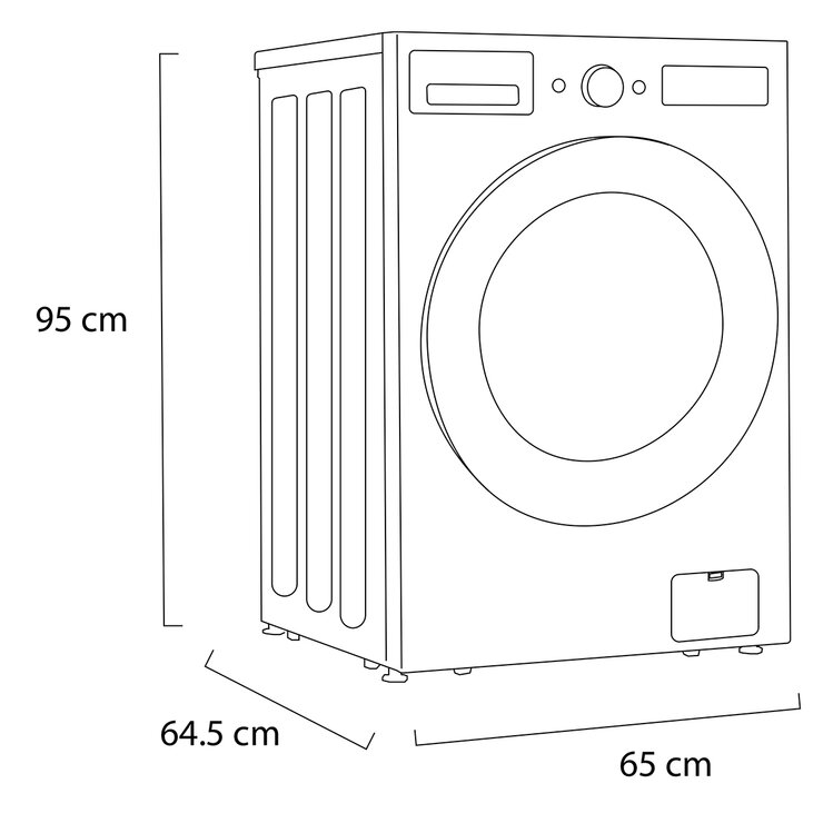LG Lavasecadora 16Kg/8Kg
