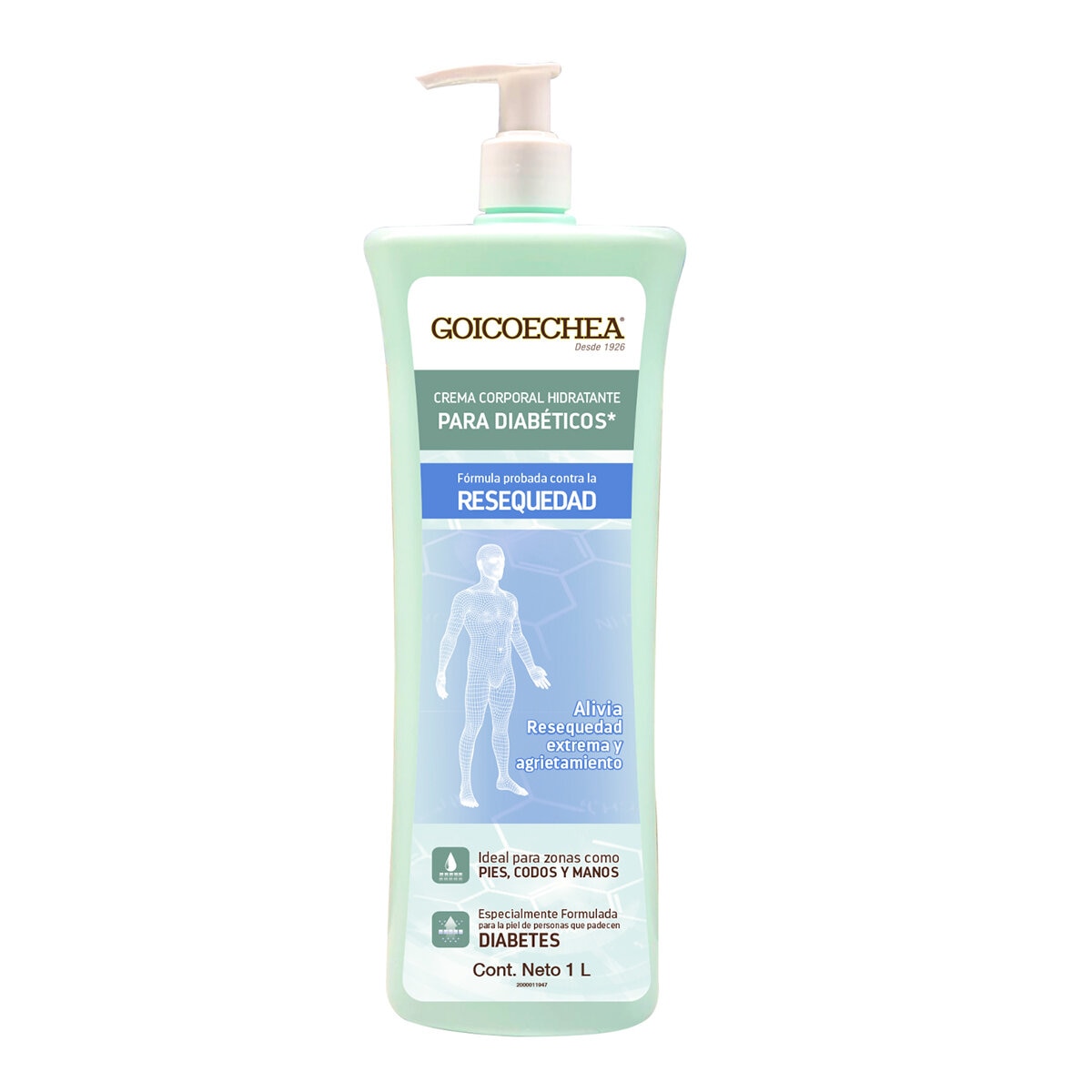 Goicoechea Diabetes Crema Corporal 1L