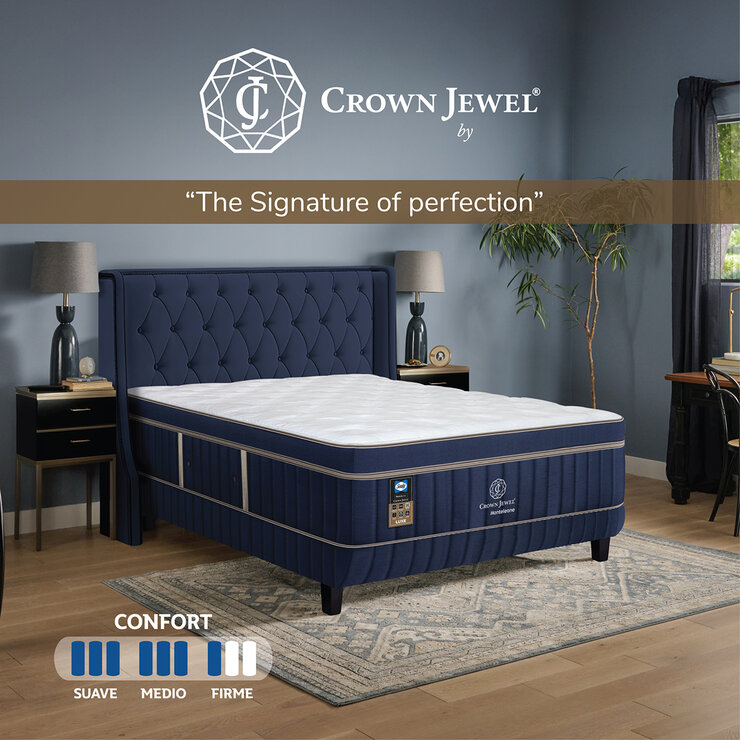 Sealy, Monteleone, Colchón y Box Matrimonial