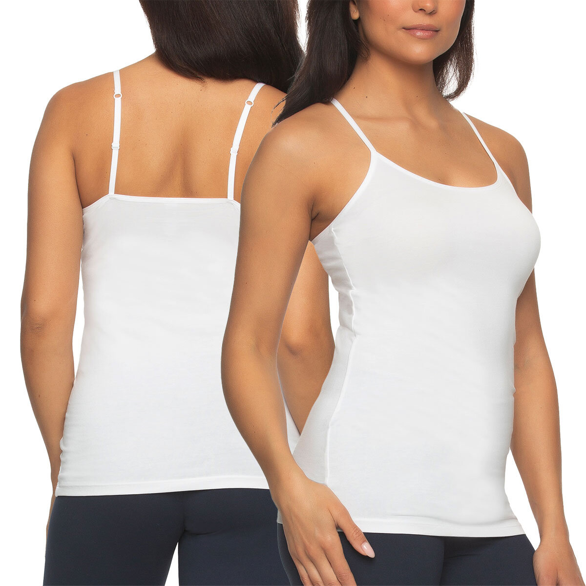 Black Bow Camisetas interiores para Dama 4 piezas Varias tallas