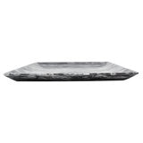 Luhom Juego de 6 Platos de Mármol Gris