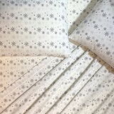 Flannel From Portugal Juego de Sábanas de Franela Tamaño Matrimonial 4 Piezas