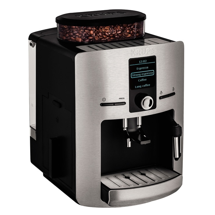 Krups, Máquina de Espresso Super Automática Inox, Digital y Programable