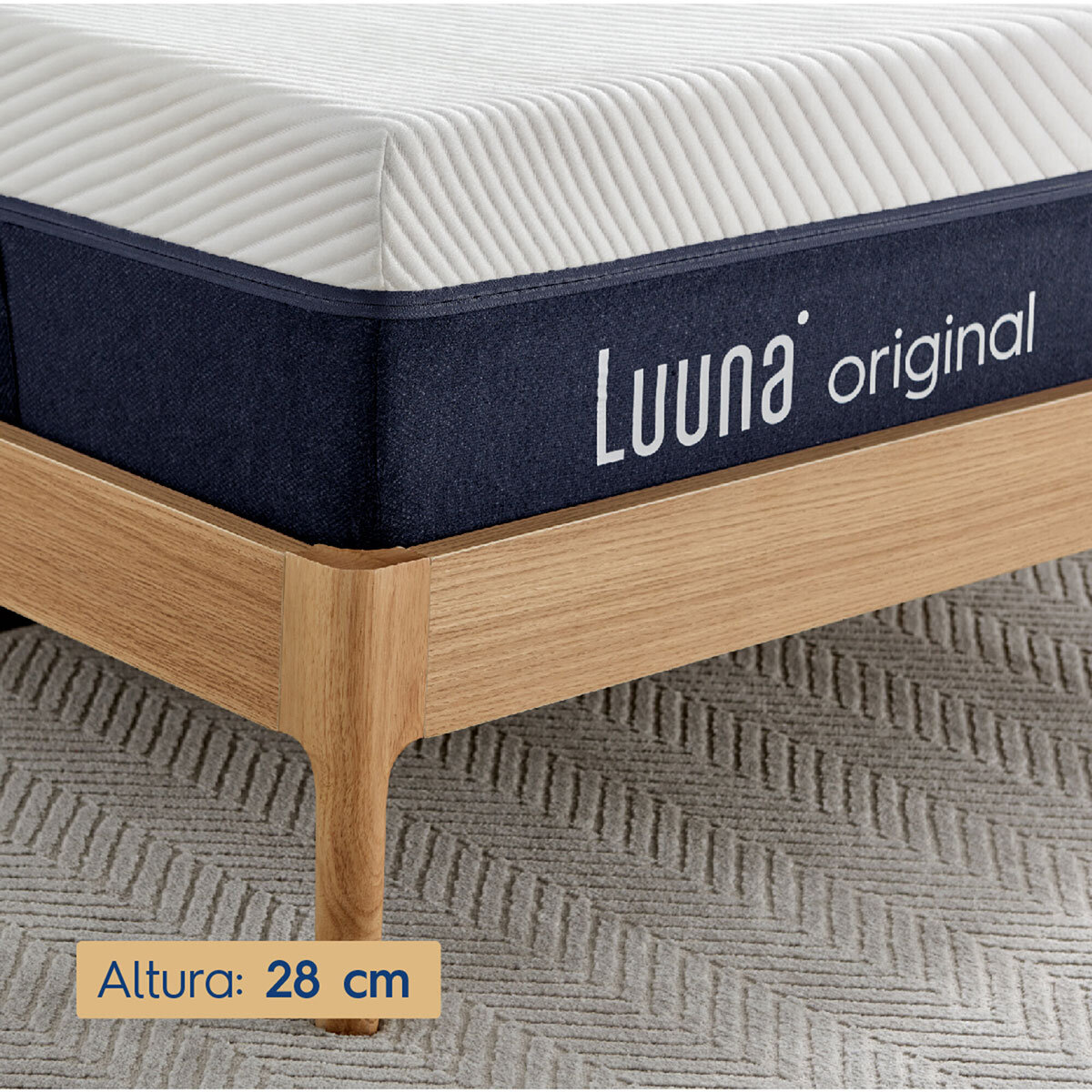 Luuna Colchón Original Memory Foam, Matrimonial