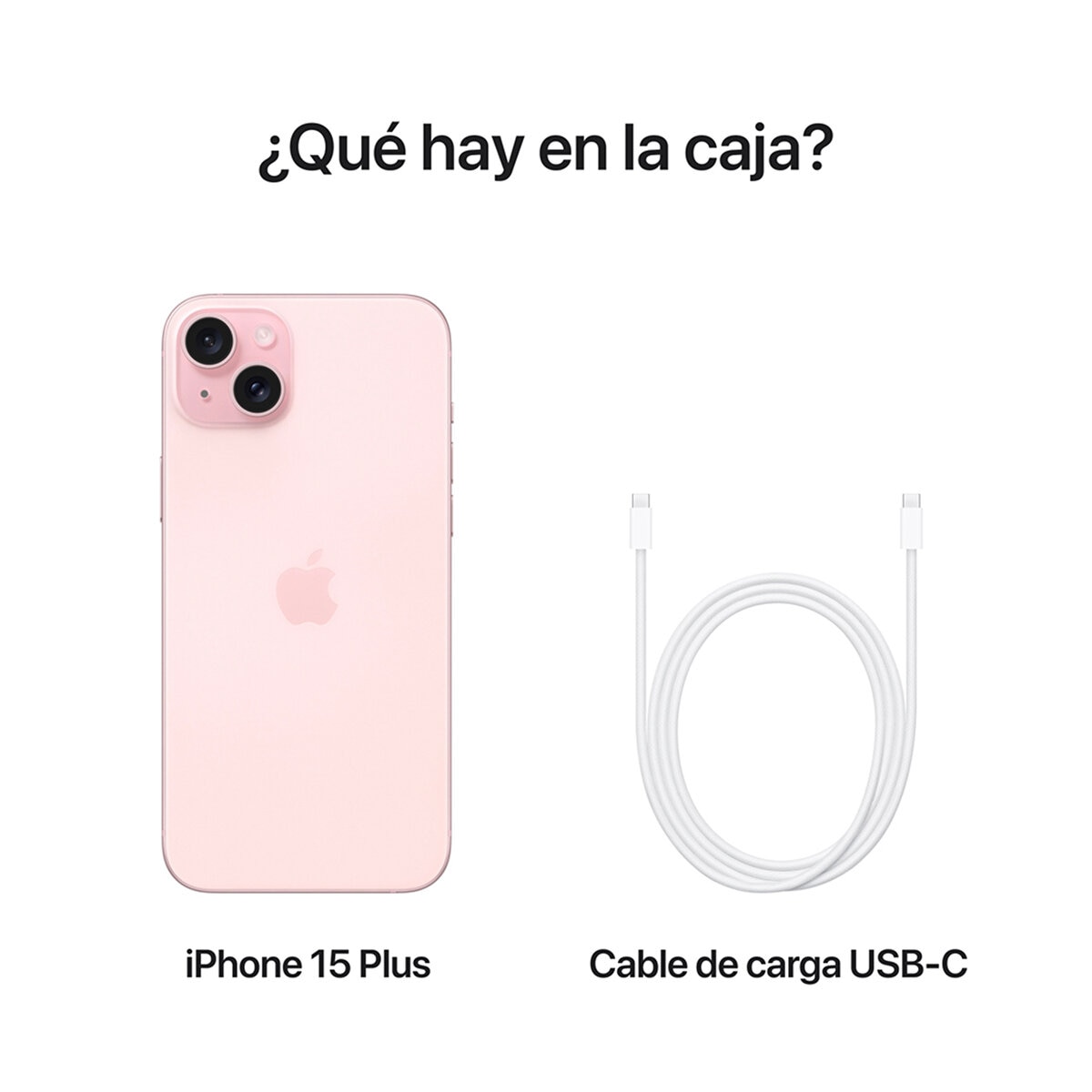 Apple iPhone 15 Plus 128GB Rosa