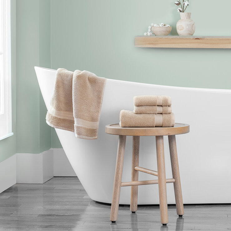 Purely Indulgent, Juego de 4 Toallas, Varios Colores